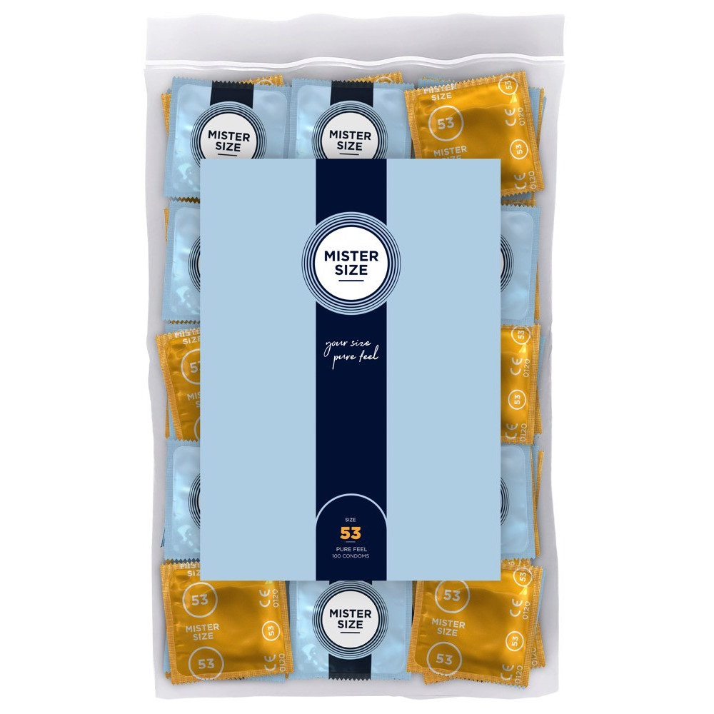Презервативы - Презервативы ультратонкие Mister Size 53 мм (цена за 1 шт.) 3