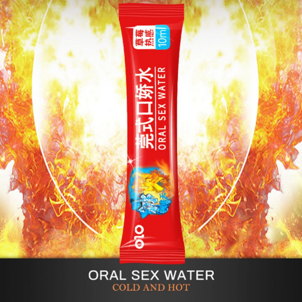  - Саше мастила для орального сексу OLO тепло/холод, на водній основі (ціна за 1 шт.) 2