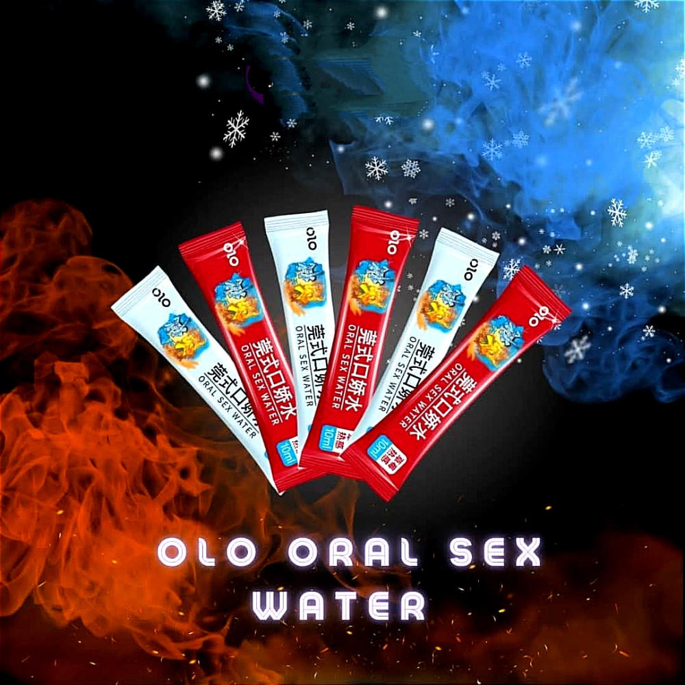 - Саше мастила для орального сексу OLO тепло/холод, на водній основі (ціна за 1 шт.) 3