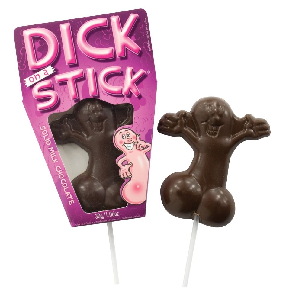 Конфеты - Шоколадный член на палочке Dick on a Stick (30 гр)