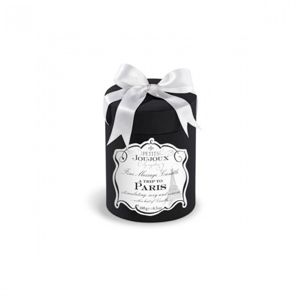 Массажные свечи - Массажная свечa Petits Joujoux - Paris - Vanilla and Sandalwood (190 г) роскошная упаковка 2