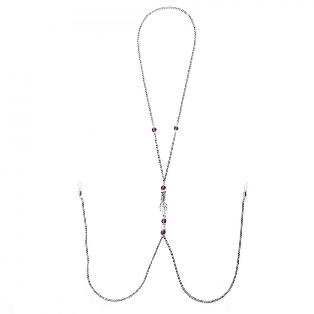 Интимные украшения - Украшение для сосков Art of Sex - Nipple Clamps Arrow, цвет фиолетовый