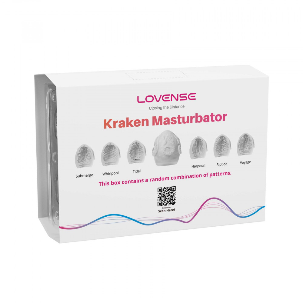 Мастурбатор - Набор мастурбаторов Lovense Kraken masturbator egg box