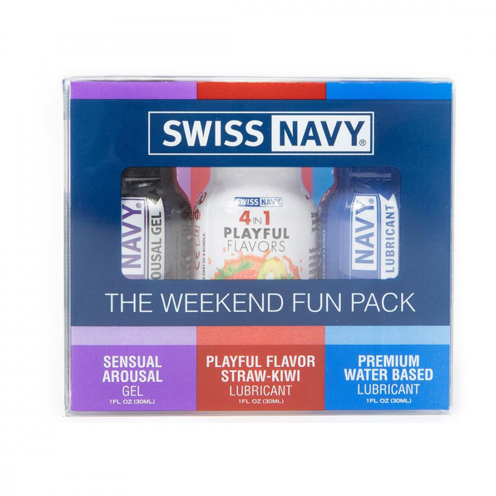 Секс боксы - Набор Swiss Navy Weekend Fun Pack 3 х 30 мл