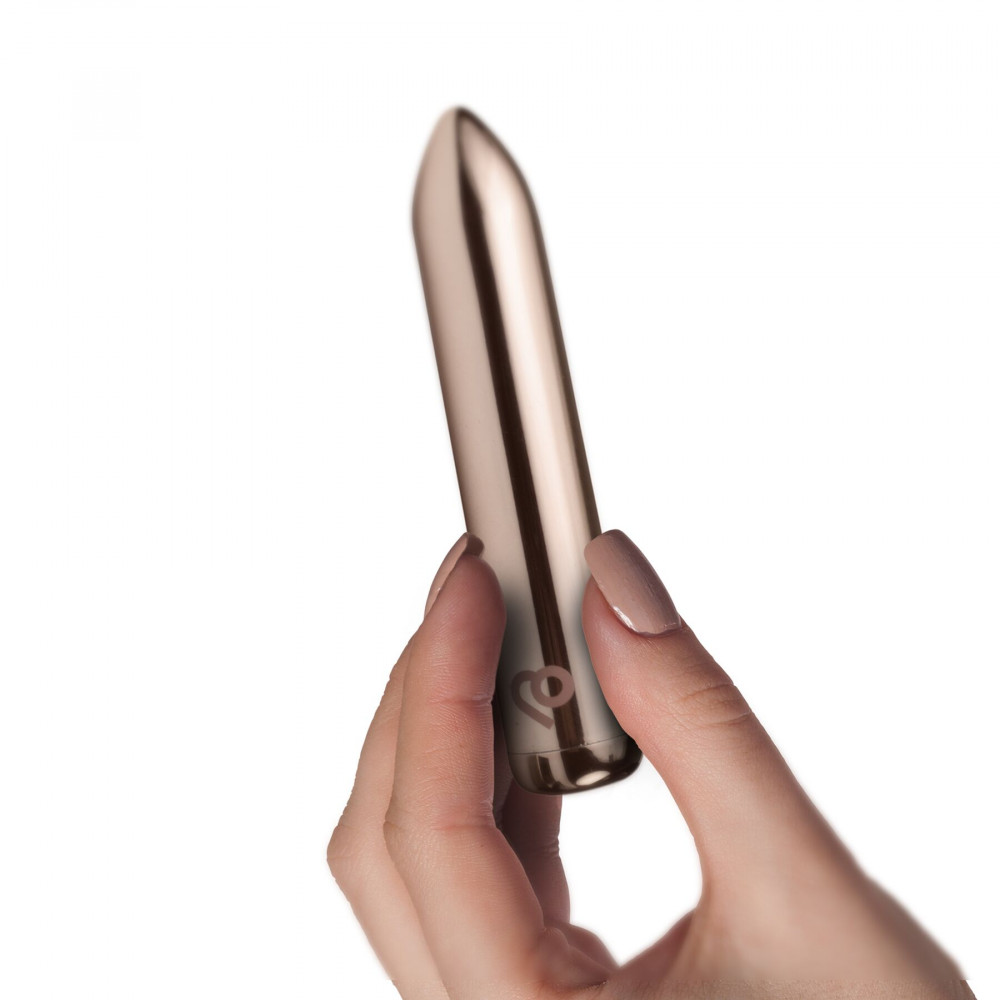 Вибропули и мини-вибраторы - Вибропуля Rocks Off Bullet Golden Rose 16 Settings 5