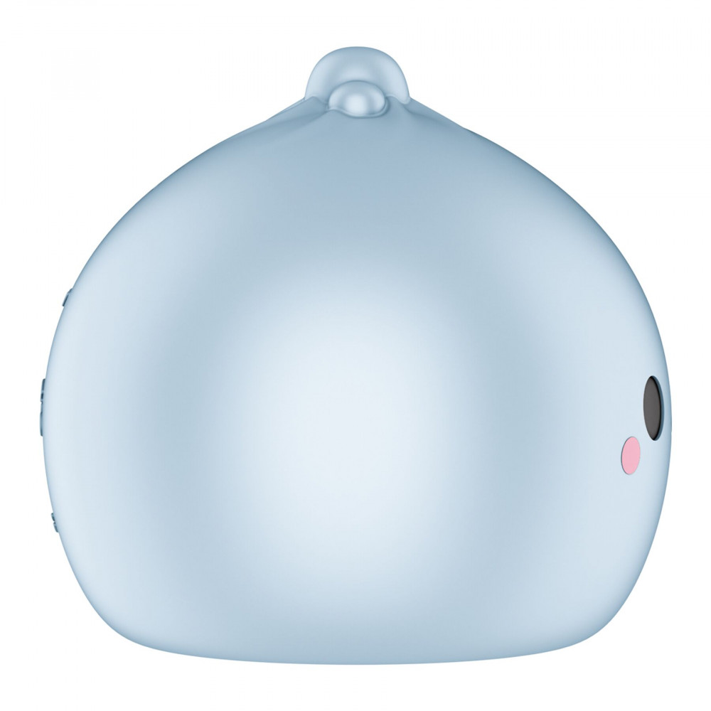 Вакуумный вибратор - Вакуумный клиторальный стимулятор Satisfyer Mochi Frost Blue 3