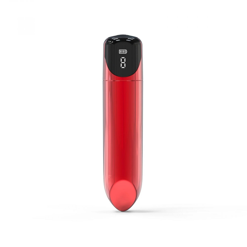 Вібропулі та міні-вібратори - Віброкуля-помада Loviss Lipstick Bullet Vibrator, 9 режимів, перезаряджувана 2