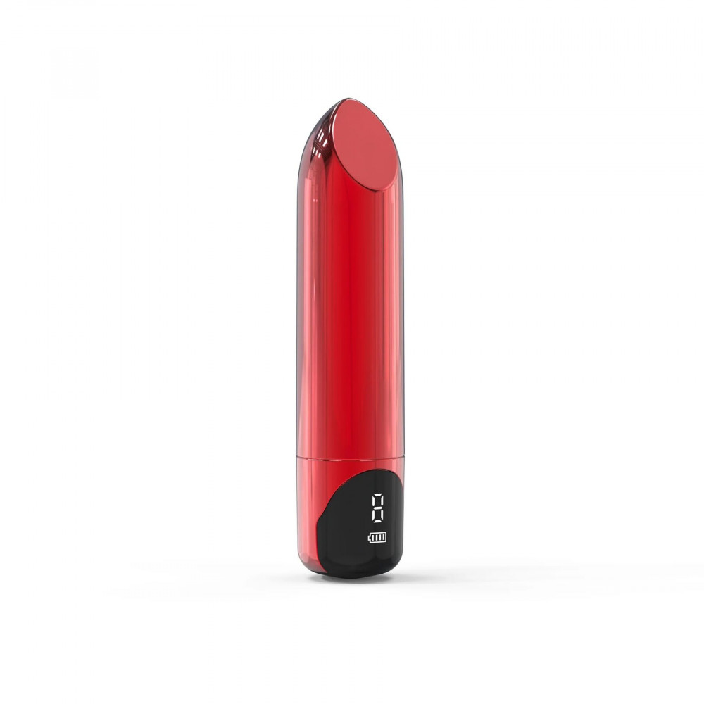 Вібропулі та міні-вібратори - Віброкуля-помада Loviss Lipstick Bullet Vibrator, 9 режимів, перезаряджувана 1