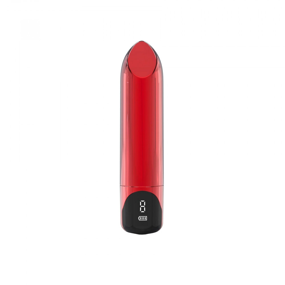 Вібропулі та міні-вібратори - Віброкуля-помада Loviss Lipstick Bullet Vibrator, 9 режимів, перезаряджувана