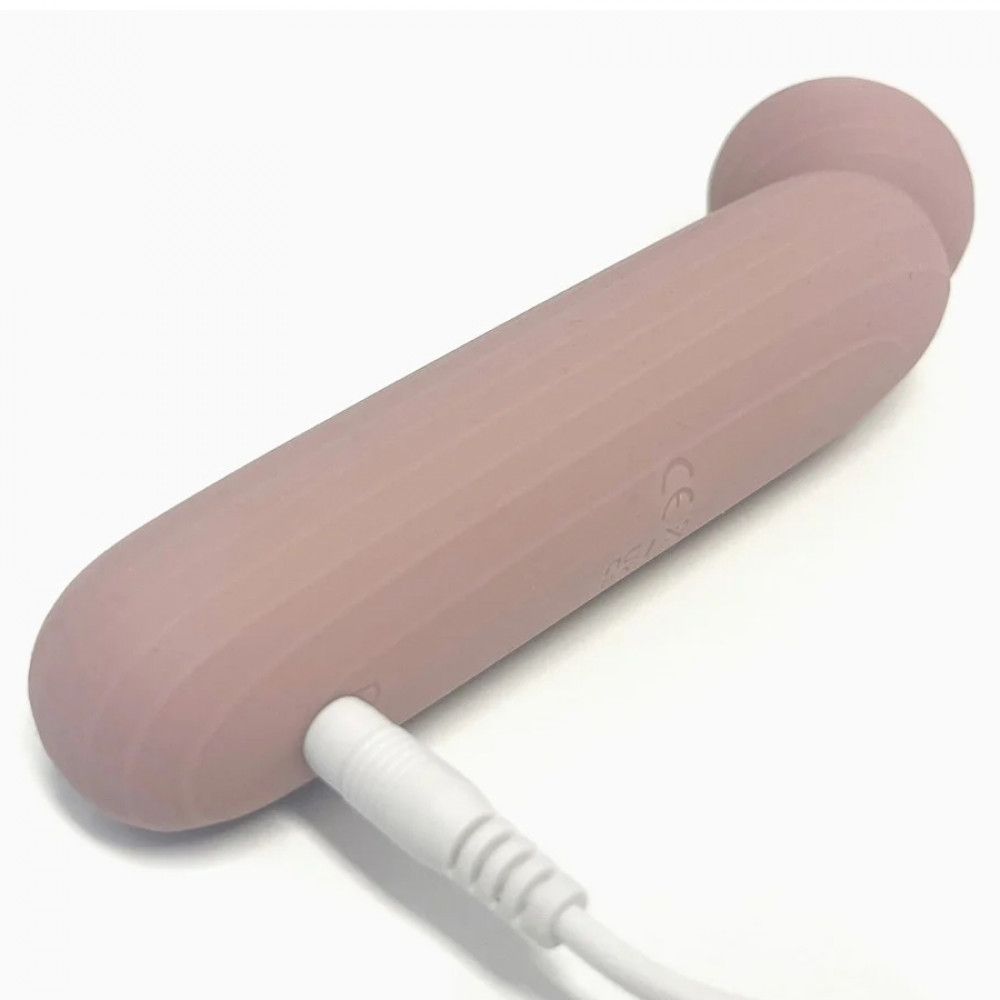 Стимулятор точки G - Точечный вибратор NUDE LIV в тревел-формате, розово-бежевый 5