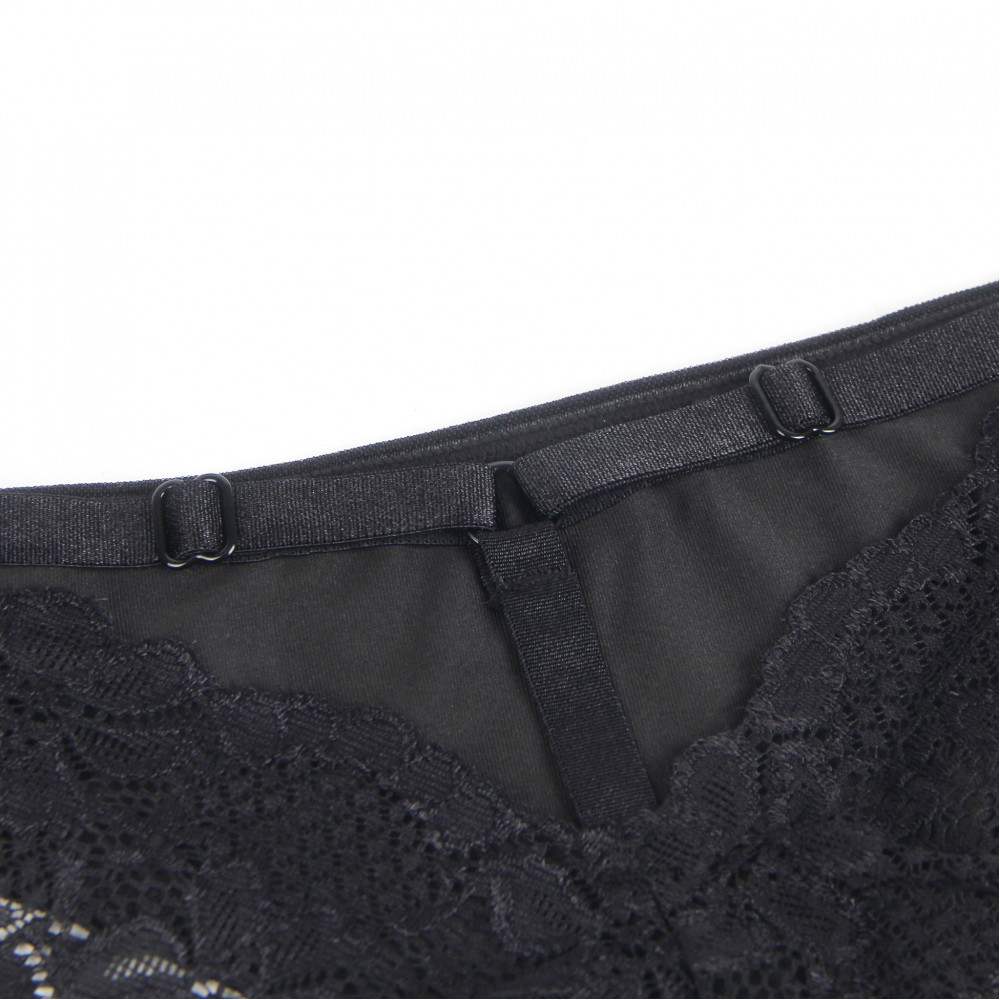 Різне - Трусики з мереживом позаду StarNight, чорні, XS-S 7