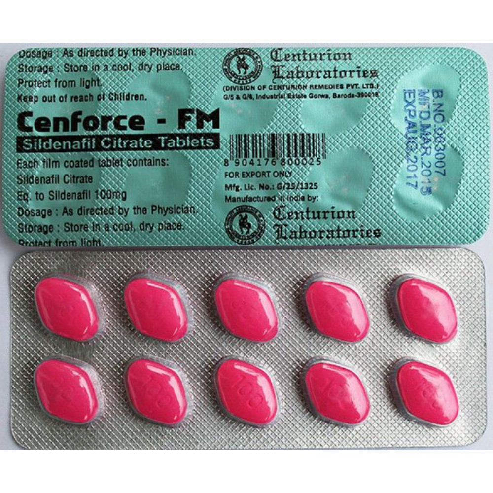Средства для возбуждения - Возбуждающие таблетки для женщин Cenforce-FM, (цена за пластину 10 таблеток) 1