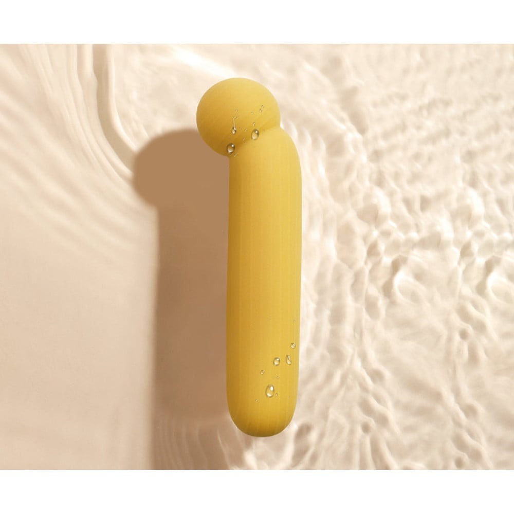 Разное - Вибратор для точки G Sweet Em Velvet Lure, бежевый 3