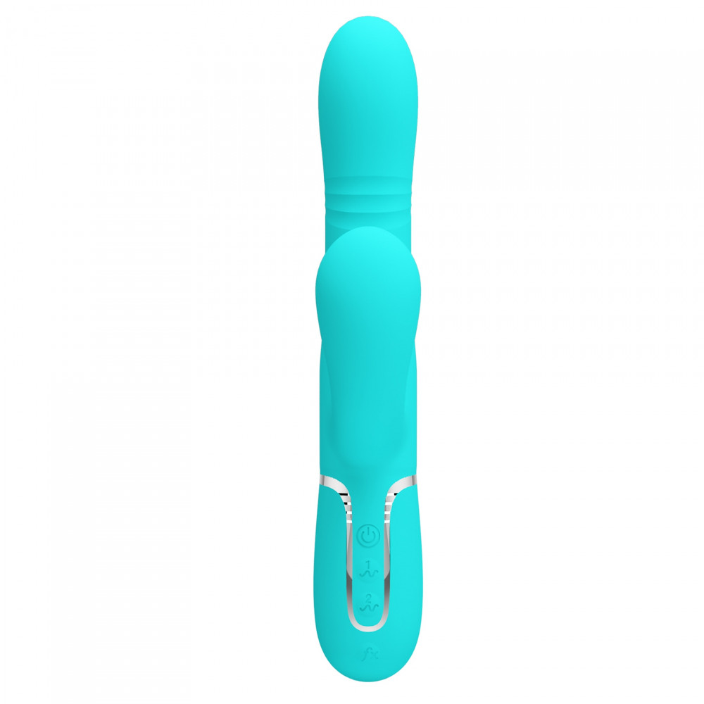Вибратор-кролик - Вибратор-кролик Pretty Love Mariana для точки G, с наклоном головки 3