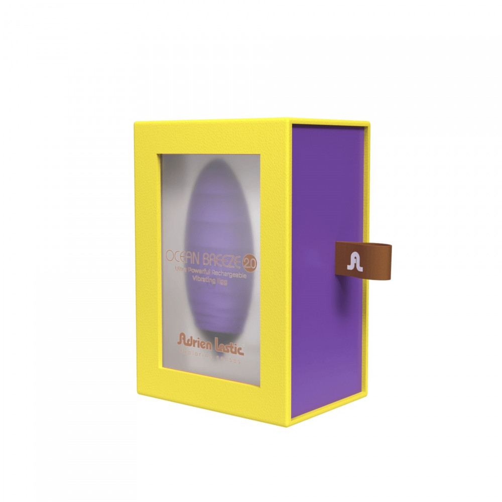 Разное - Виброяйцо Adrien Lastic Ocean Breeze 2.0 фиолетовое 3