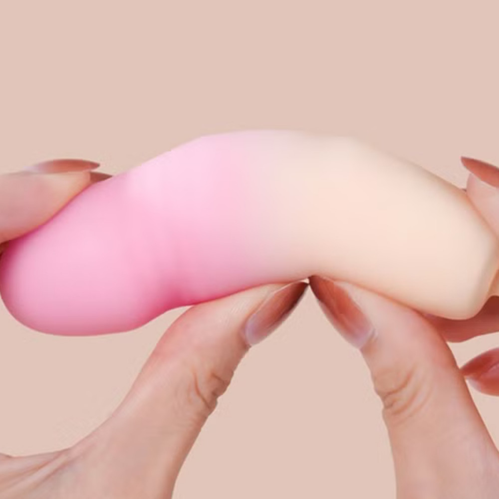  - Віброяйце з фрикціями Zemalia Tanmi + APP, градієнт рожевий 3