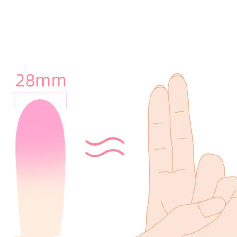  - Віброяйце з фрикціями Zemalia Tanmi + APP, градієнт рожевий 6