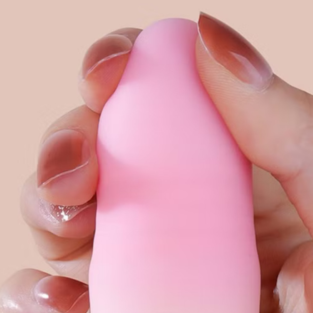  - Віброяйце з фрикціями Zemalia Tanmi + APP, градієнт рожевий 4