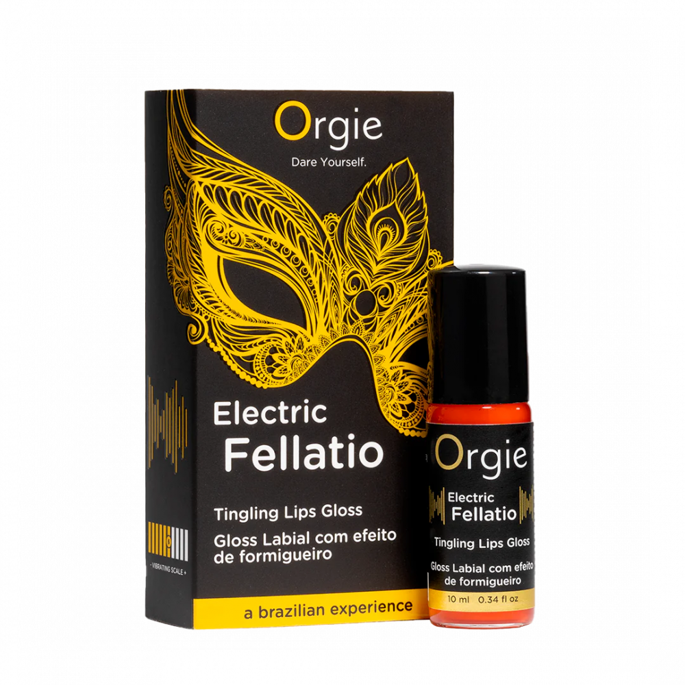 Оральные смазки - Блеск для губ с вибрацией жидкий вибратор SEXY VIBE, 10 мл Orgie (Бразилия-Португалия)