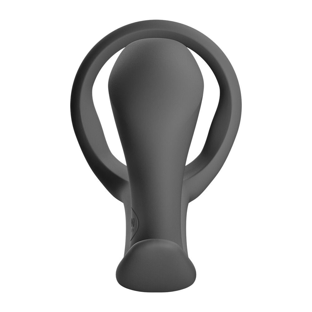 Секс игрушки - Анальная пробка с эрекционным кольцом Fun Factory Bootie Ring Black (мятая упаковка!!!) 5