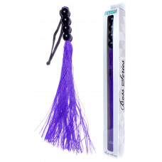 Силіконовий флогер ( длина 37 см ) Fetish Boss Series - Silicone Whip Purple 14