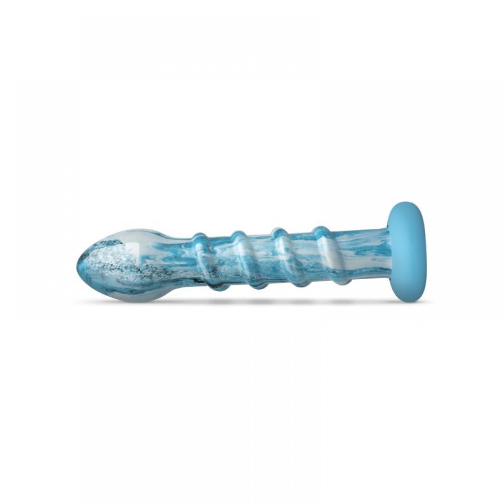 Секс игрушки - Анальная пробка Gildo - Ocean Wave Glass Dildo