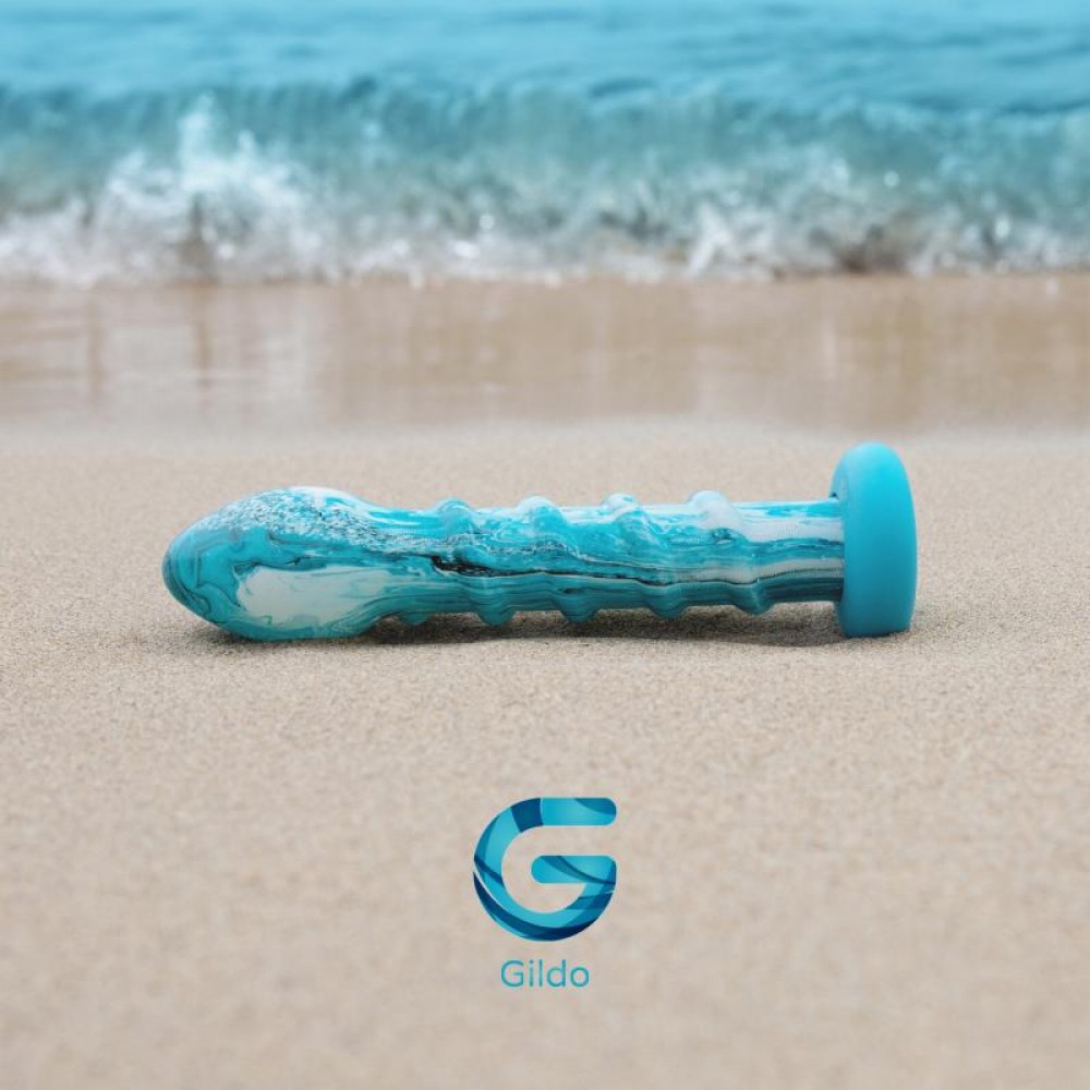Секс игрушки - Анальная пробка Gildo - Ocean Wave Glass Dildo 5