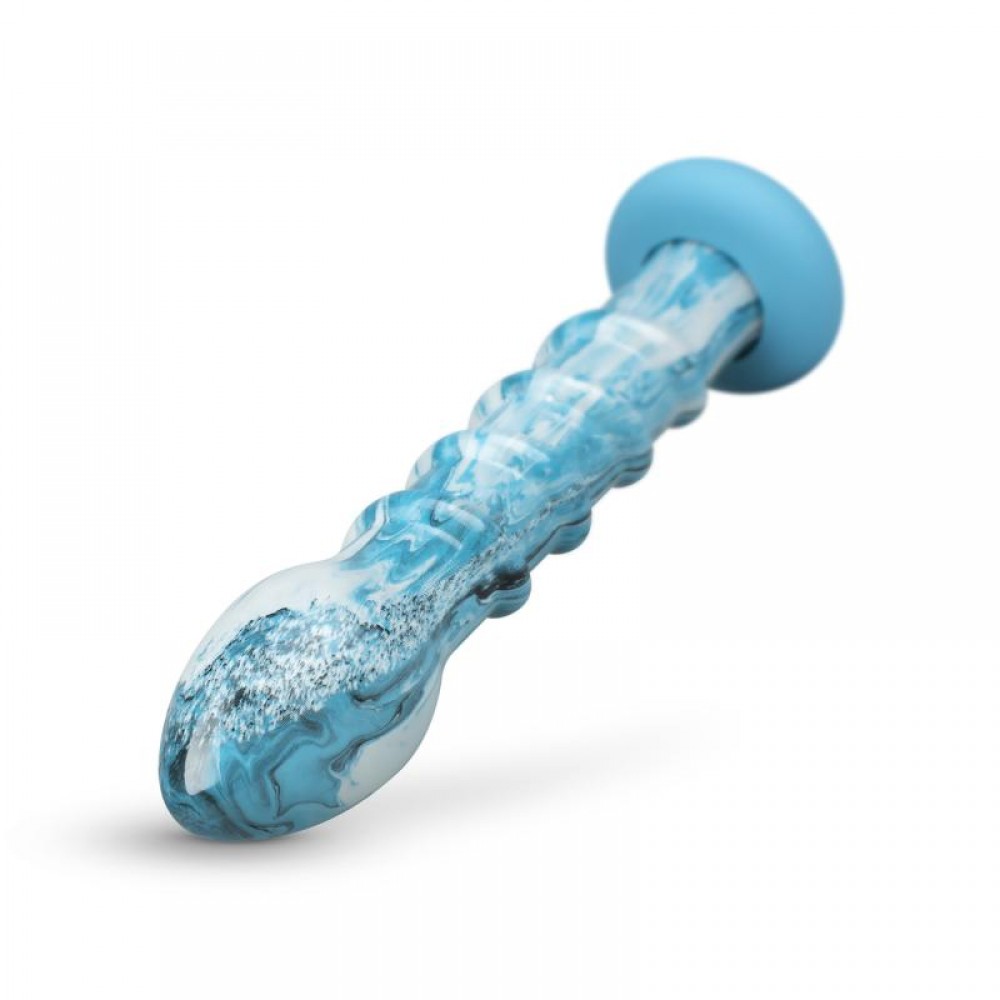 Секс игрушки - Анальная пробка Gildo - Ocean Wave Glass Dildo 6
