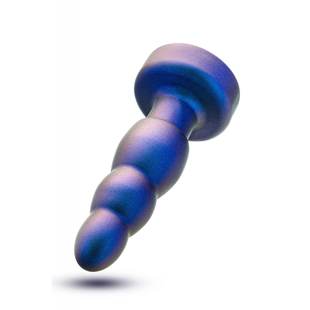 Секс игрушки - Анальная пробка с вибрацией и вращающимися шариками Anal Adventures Blush, с пультом, силиконовая 3