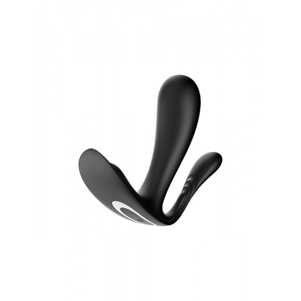 Вибратор - Двойной смарт-вибратор в трусики Satisfyer Top Secret+ Black