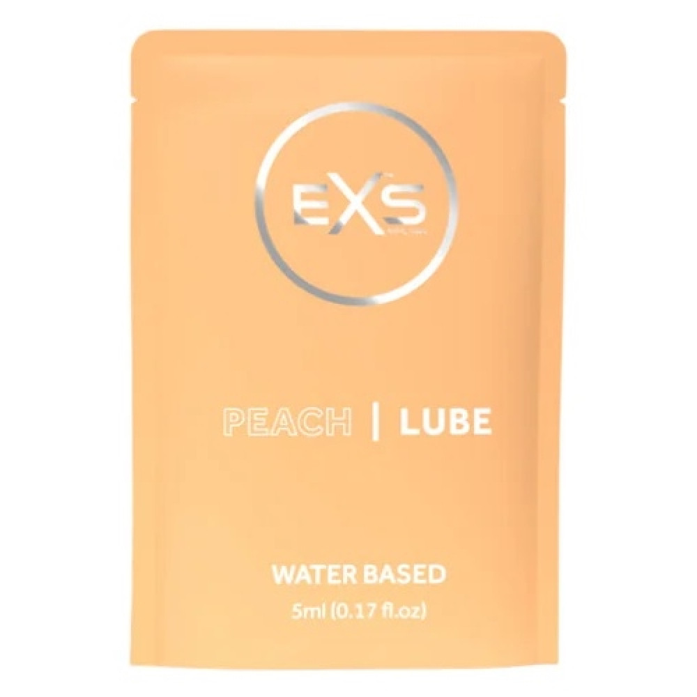 Різне - Ароматизований універсальний гель-лубрикант EXS Peach Lube, 5 ml