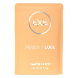 Ароматизированный универсальный гель-лубрикант EXS Peach Lube, 5 ml