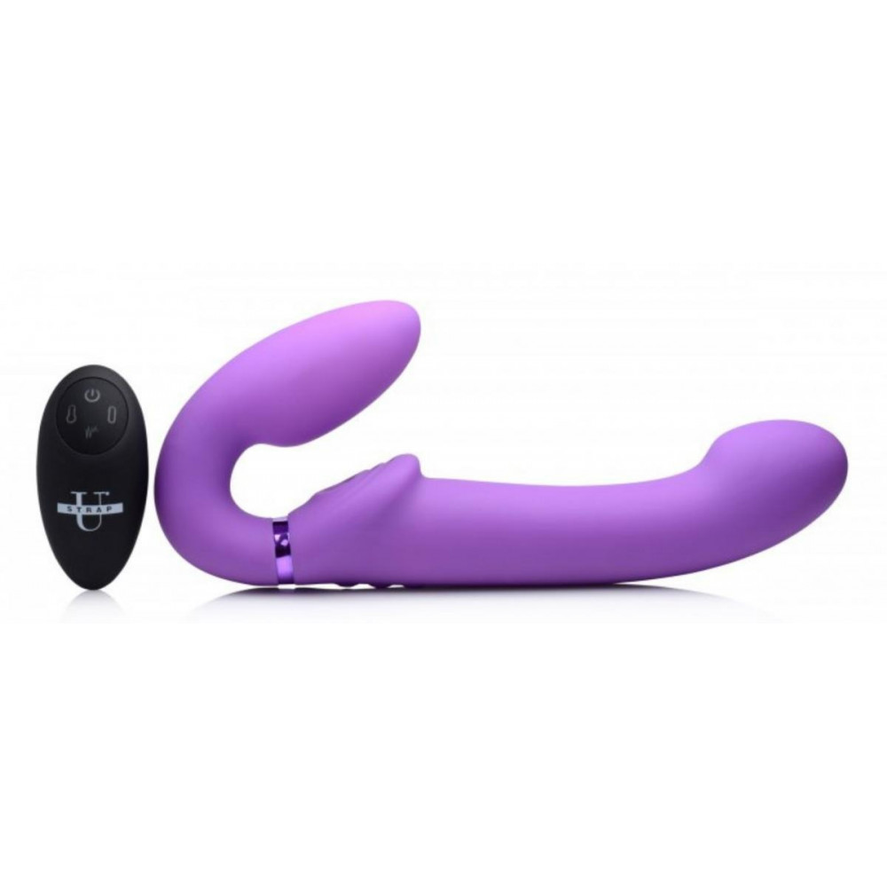 Секс игрушки - Безременный страпон с дистанционным пультом управления