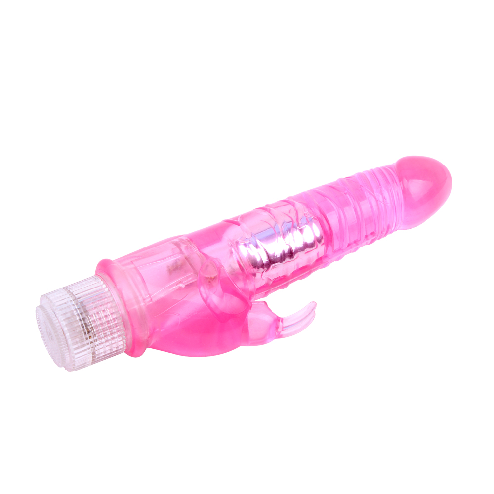 Двойной вибратор - Двойной вибратор Chisa Novelties Jelly Glitters Dual Teaser Pink 2