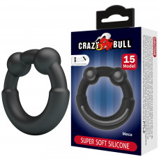 Ерекційне кільце Crazy Bull №15 - Meco super soft silicone, BI-210362
