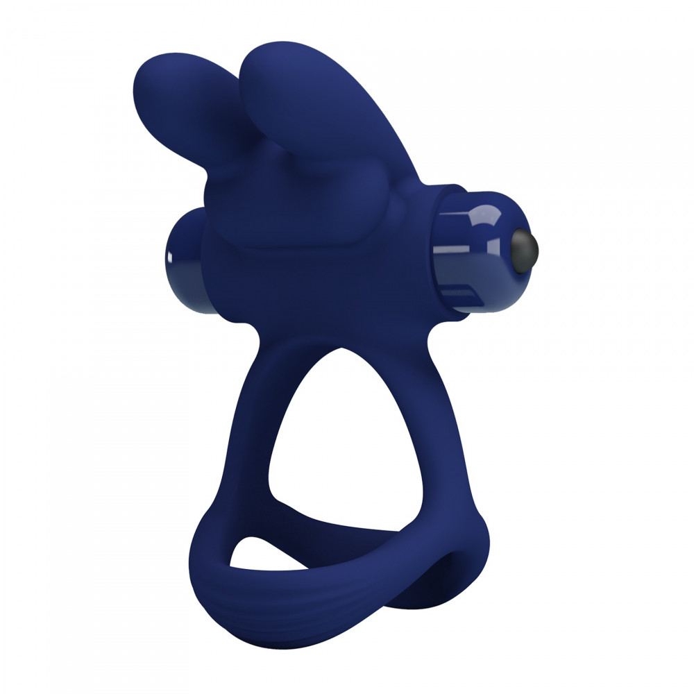 Різне - Кільце ерекційне Pretty Love - Powerful ring, 10 vibration functions, BI-210320 2