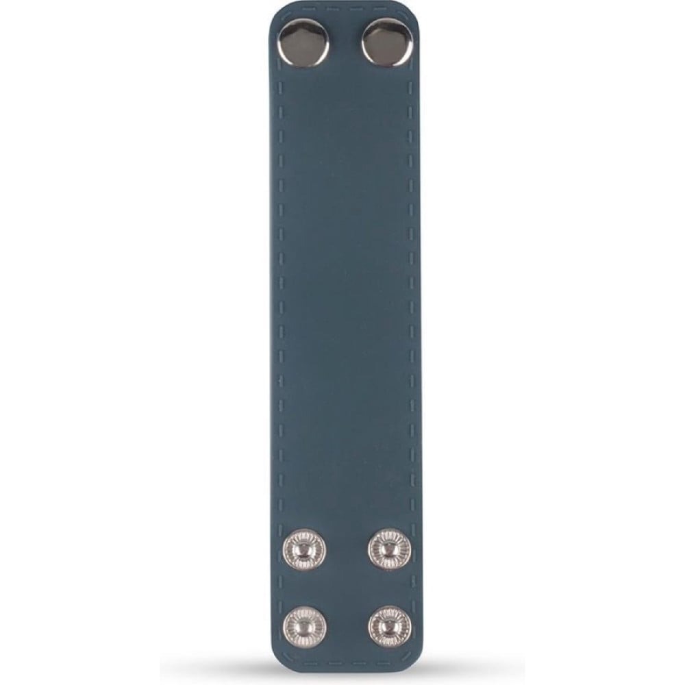 Разное - Эрекционное кольцо в форме ремешка Boners Ball Strap синее, L 2