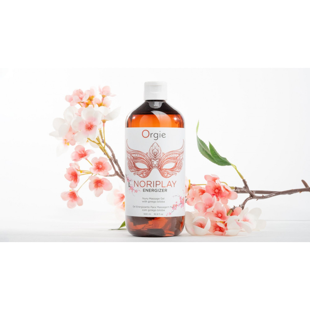 Разное - Гель для Нуру массажа Orgie Noriplay Energizer на основе экстракта морских водорослей, 500 мл 3