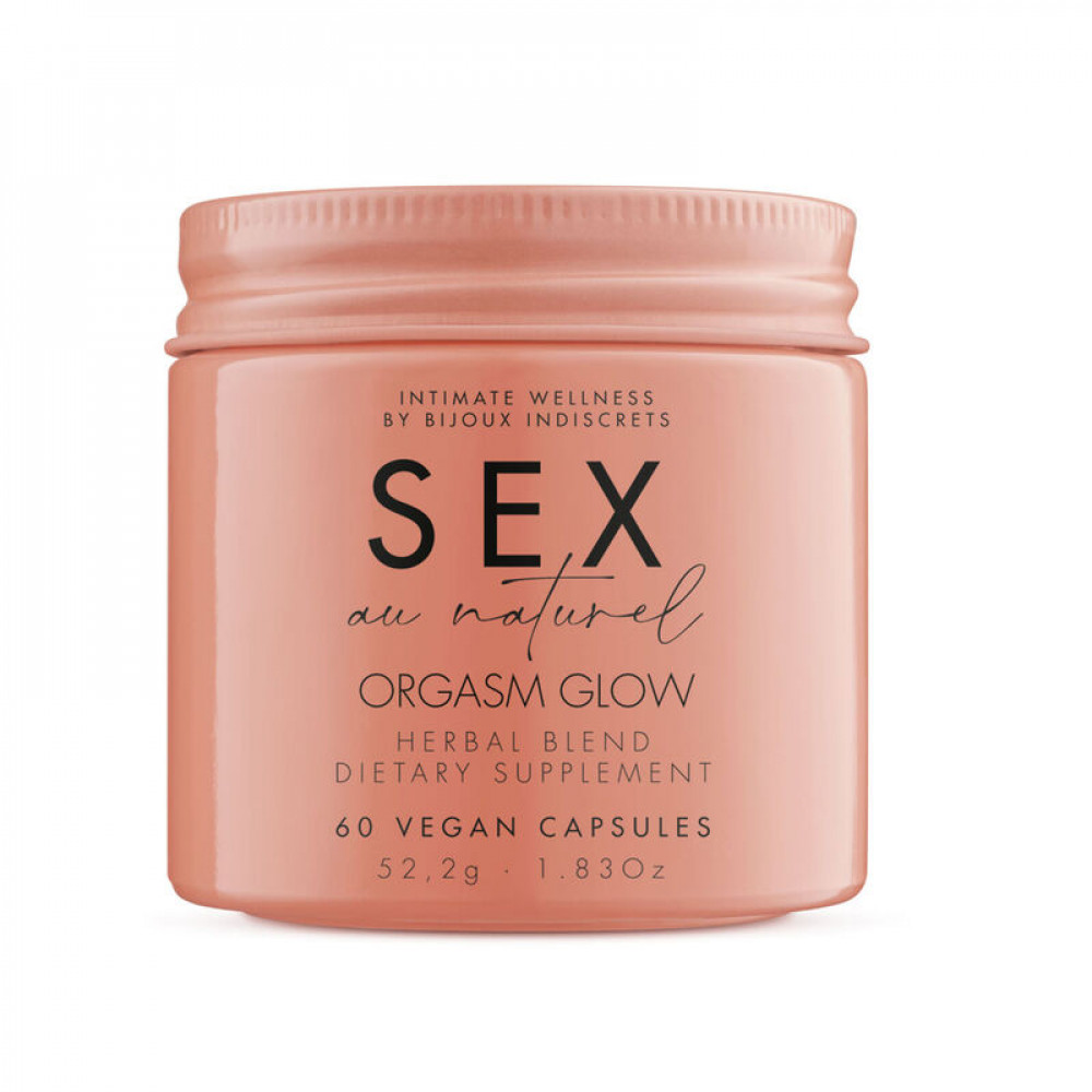 Возбуждающие капли - Капсулы для повышения либидо у женщин Orgasm Glow Sex au Naturel от Bijoux Indiscrets 2