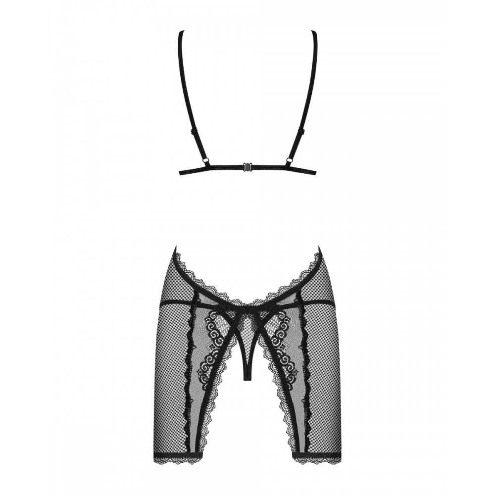 Разное - Пеньюар Obsessive Millagro и стринги S/M 5