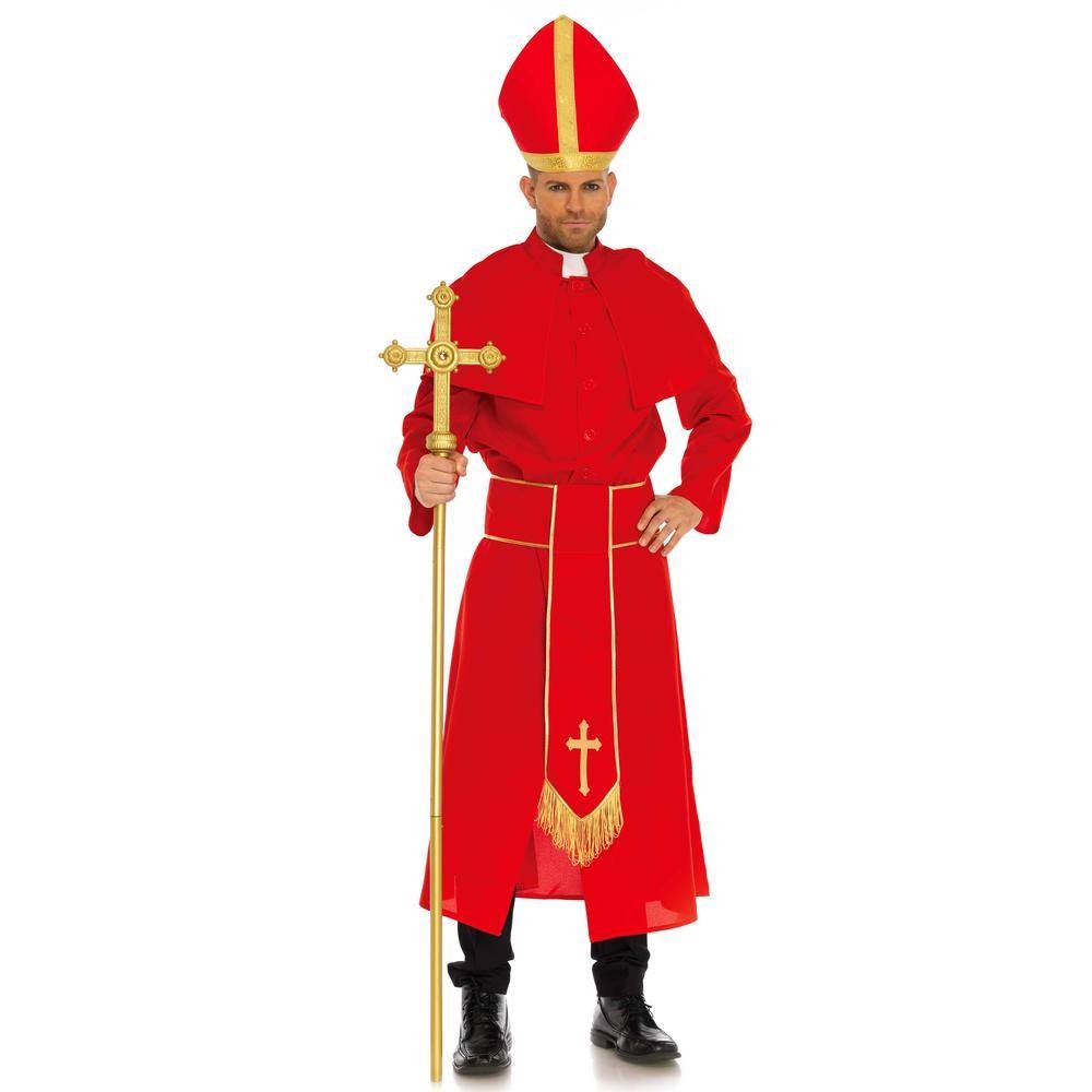 Эротические костюмы - Костюм Кардинал мужской Leg Avenue Costume Cardinal Red XL