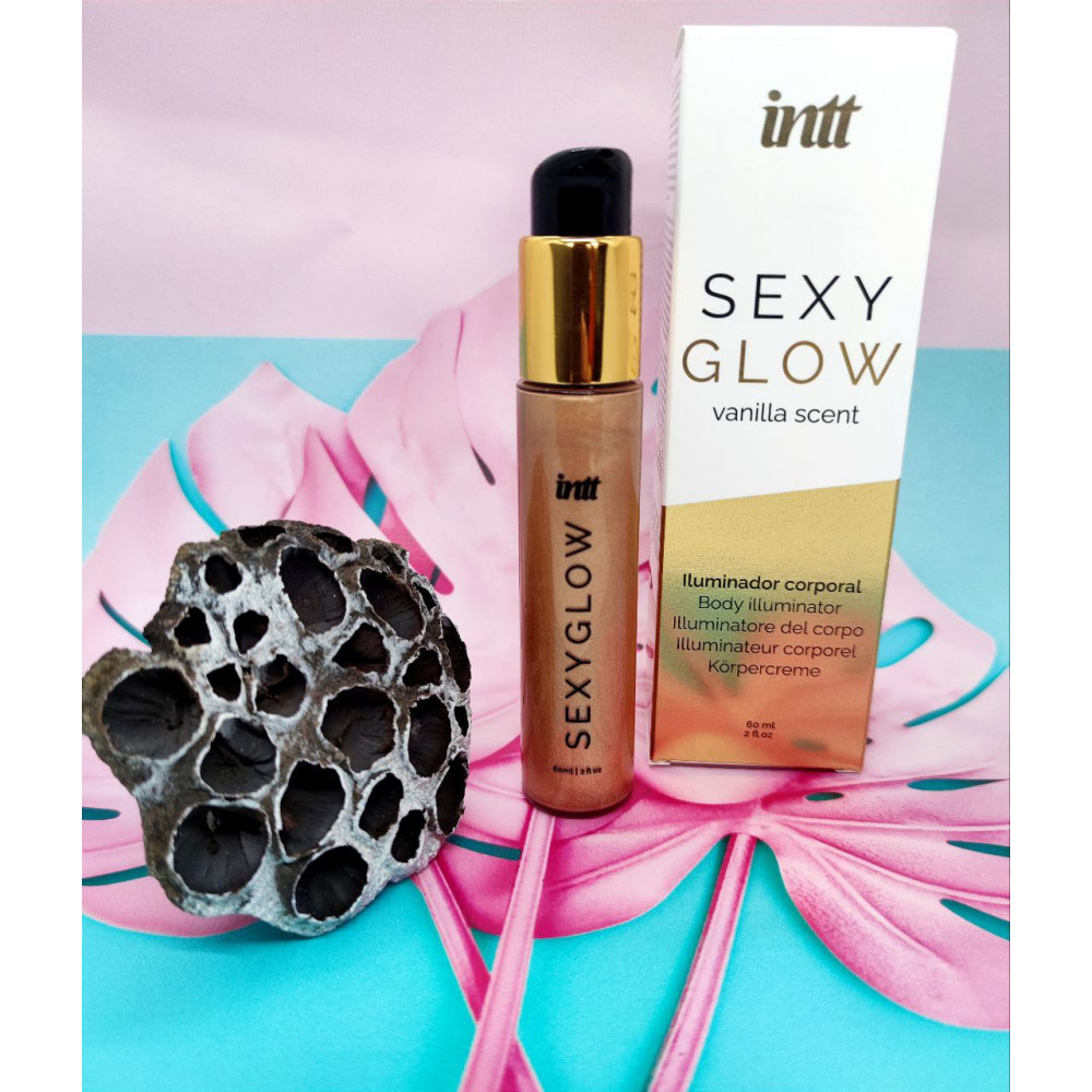  - Крем шиммер для тела с ароматом ванили INTT Sexy Glow 4