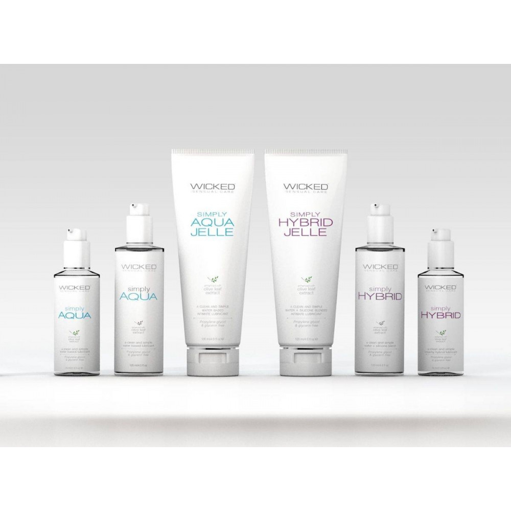 Різне - Лубрикант анальний Wicked Simply Aqua Jelle на водній основі, 120 мл 5