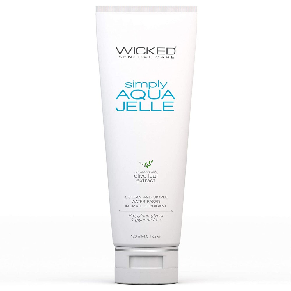 Лубриканты - Лубрикант на водной основе WICKED SIMPLY AQUA JELLE 120ML