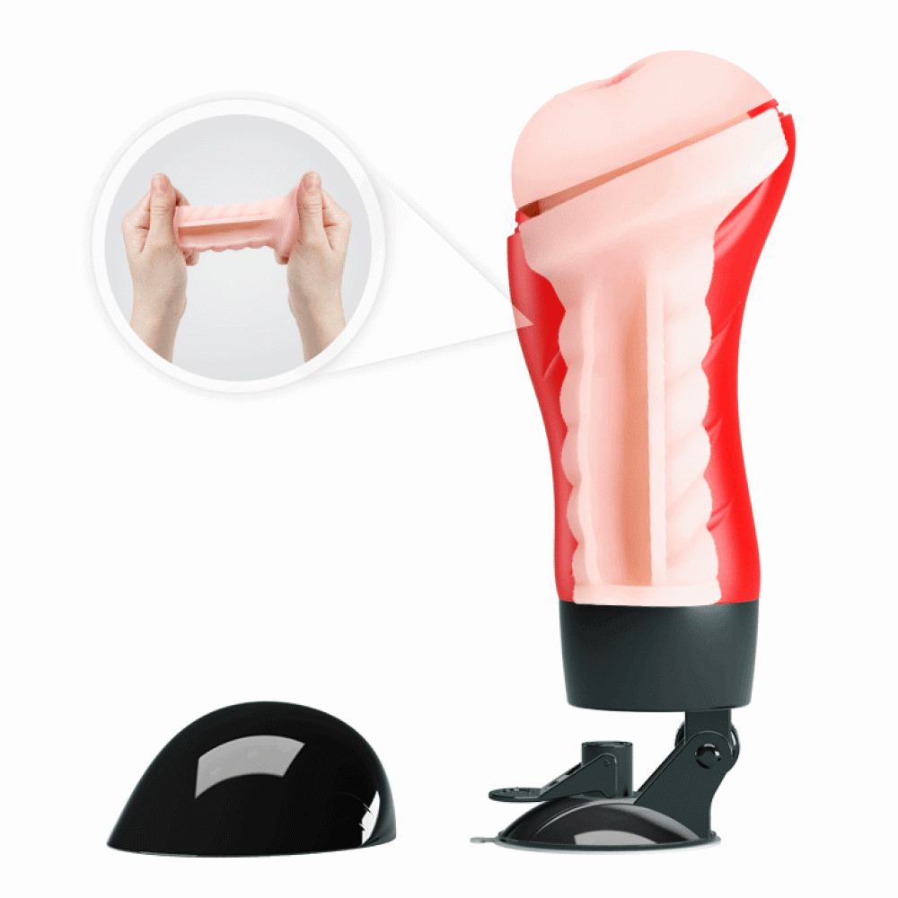 Мастурбаторы с вибрацией - Мастурбатор анус с вибрацией CRAZY BULL - DELIA Anus, BM-00900T46Z-1 8