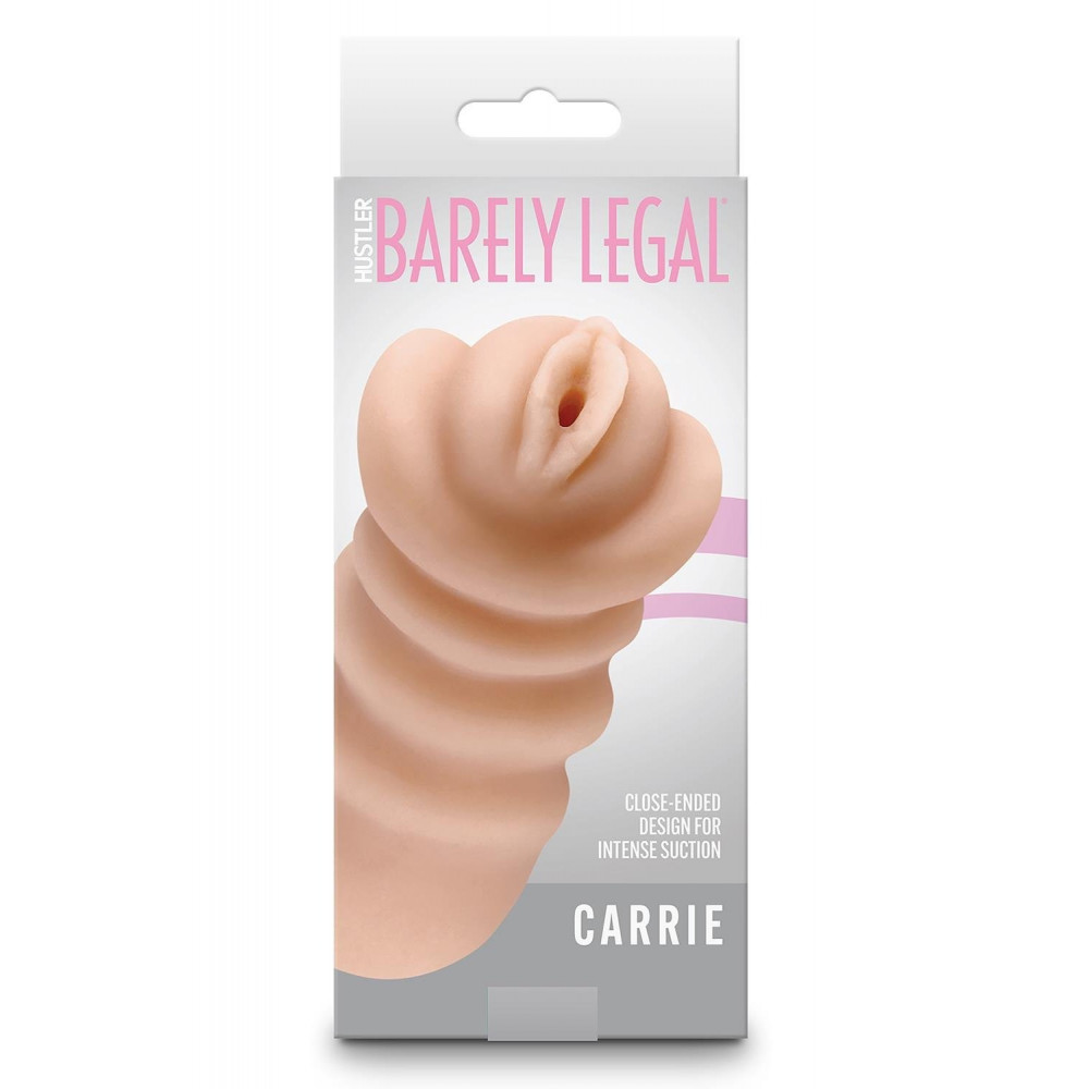 Мастурбаторы без вибрации - Мастурбатор вагина NS Novelties Barely Legal Carrie, 13 см 2
