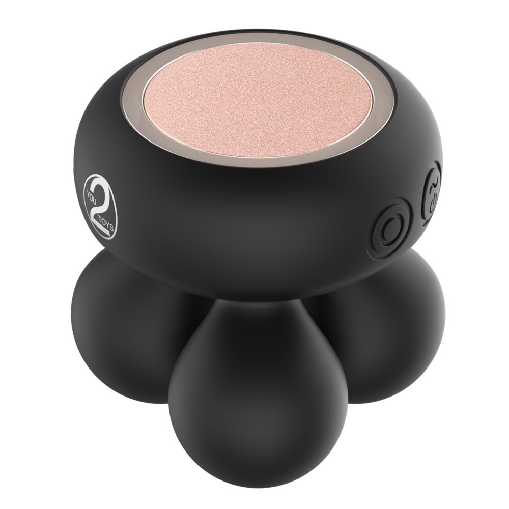 Різне - Міні-масажер з функцією підігріву, універсальний CUPA Warming Mini Massager чорний