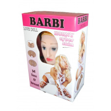 Надувная кукла BOYS of TOYS - BARBI 3D с вставкой из киберкожи и вибростимуляцией, BS2600021