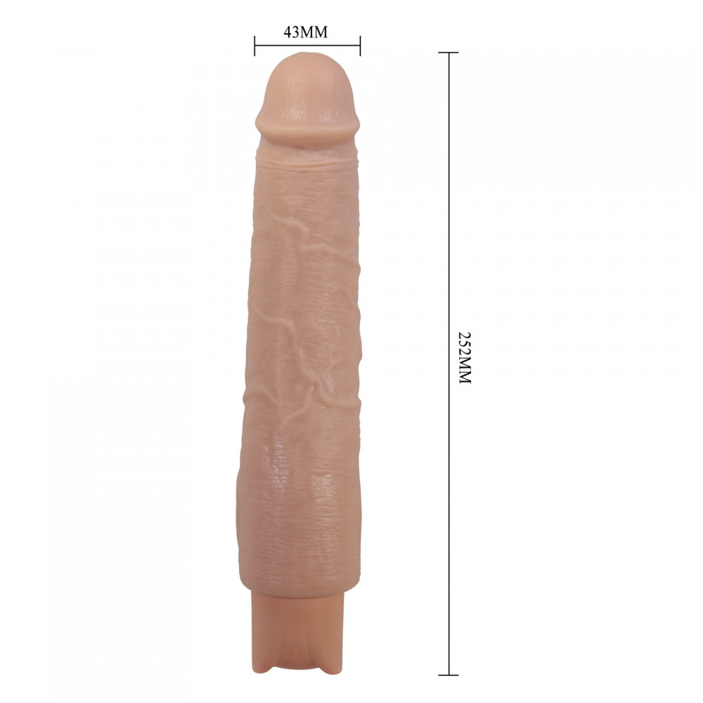 - Реалістичний вібратор, що перезаряджається Pretty Love - Soren Realistic Vibrating Dildo, BW-500083 7