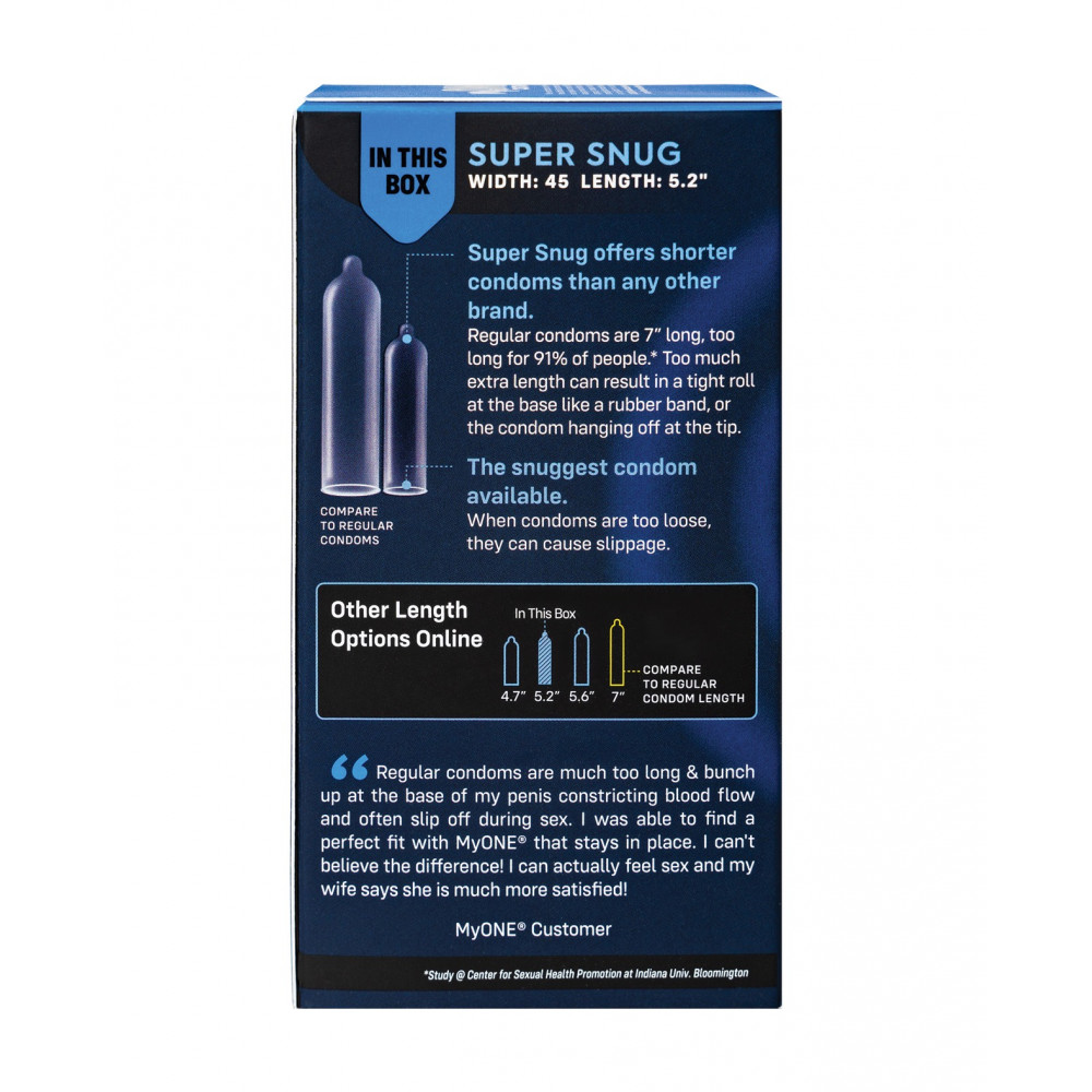 Презервативы - Презервативы MyONE Super Snug Размер 45Д, 10 шт 6